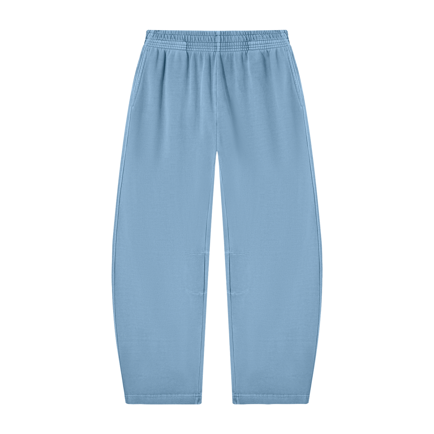 Mens Vintage Washed Barrel Leg Sweatpants