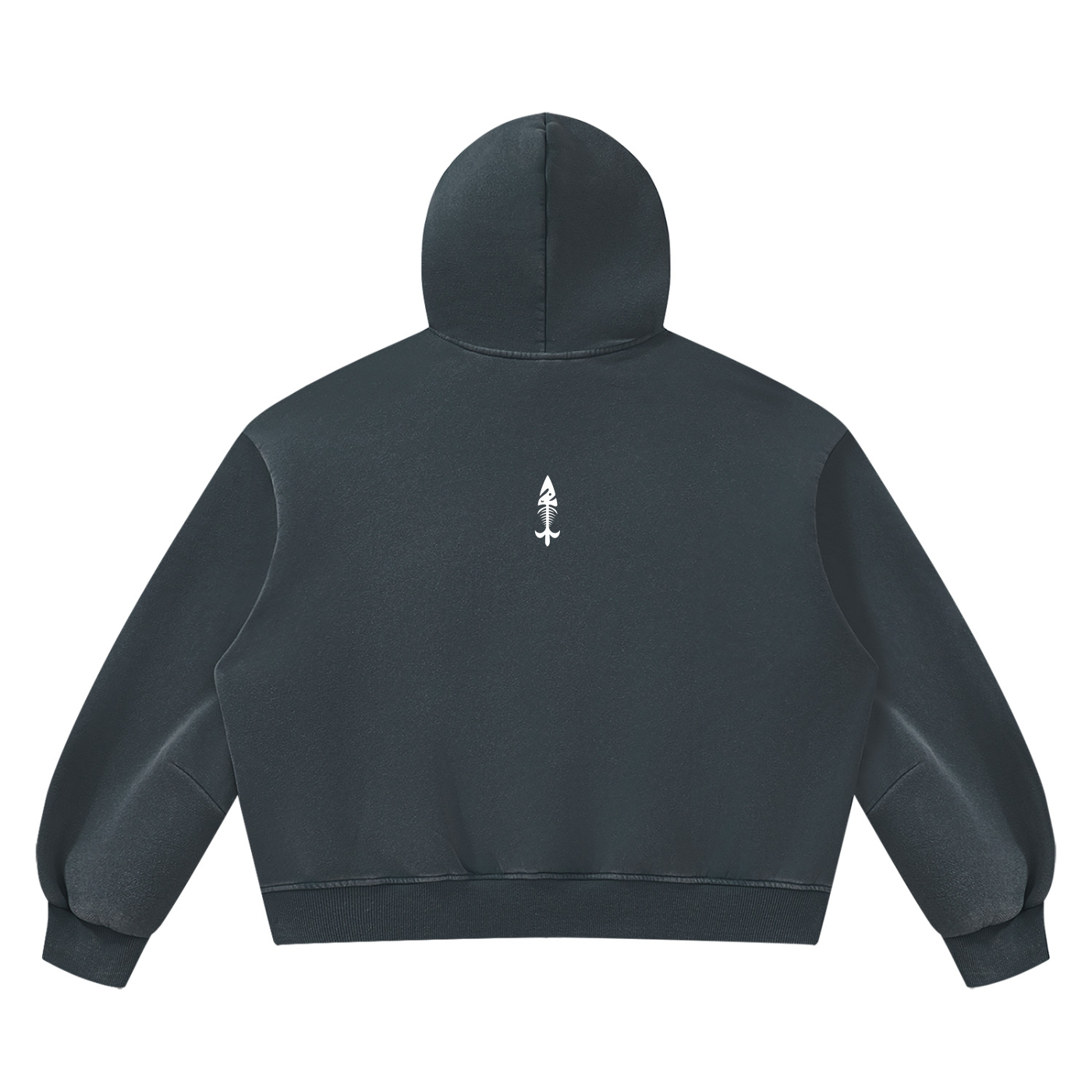 Vintage Wash Boxy Fleece Hoodie
