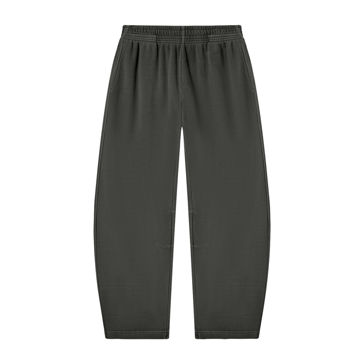 Mens Vintage Washed Barrel Leg Sweatpants