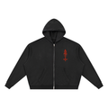 Mens Vintage Full Zip Hoodie