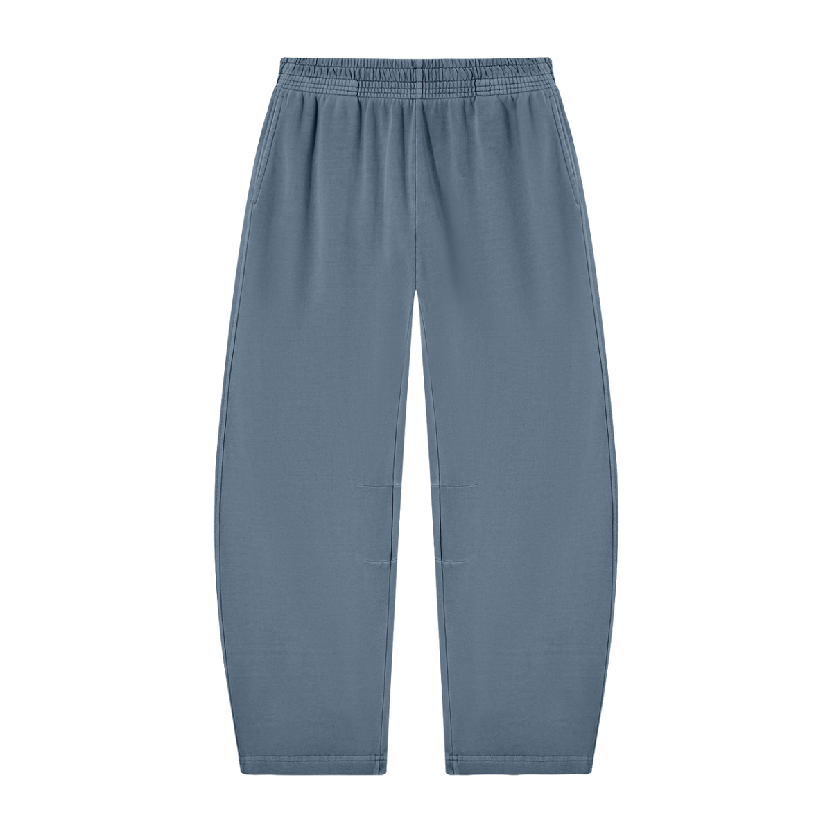 Mens Vintage Washed Barrel Leg Sweatpants