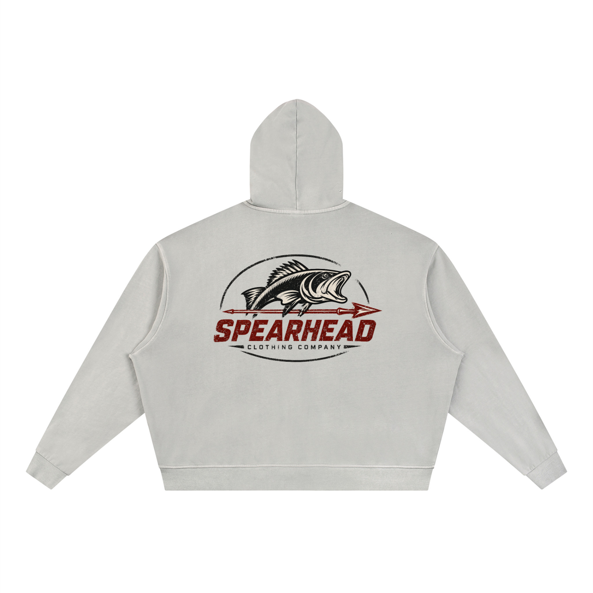 Mens Vintage Zip Hoodie