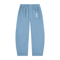 Mens Vintage Washed Barrel Leg Sweatpants
