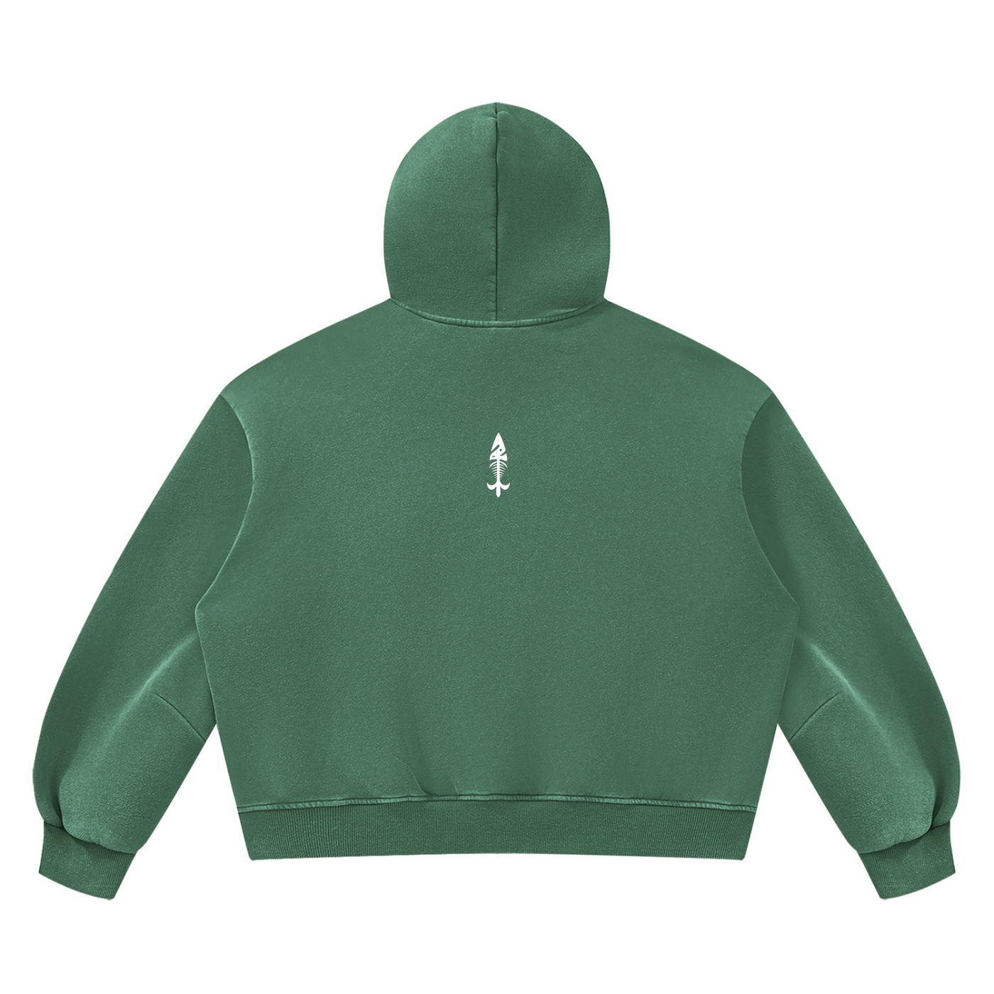 Vintage Wash Boxy Fleece Hoodie