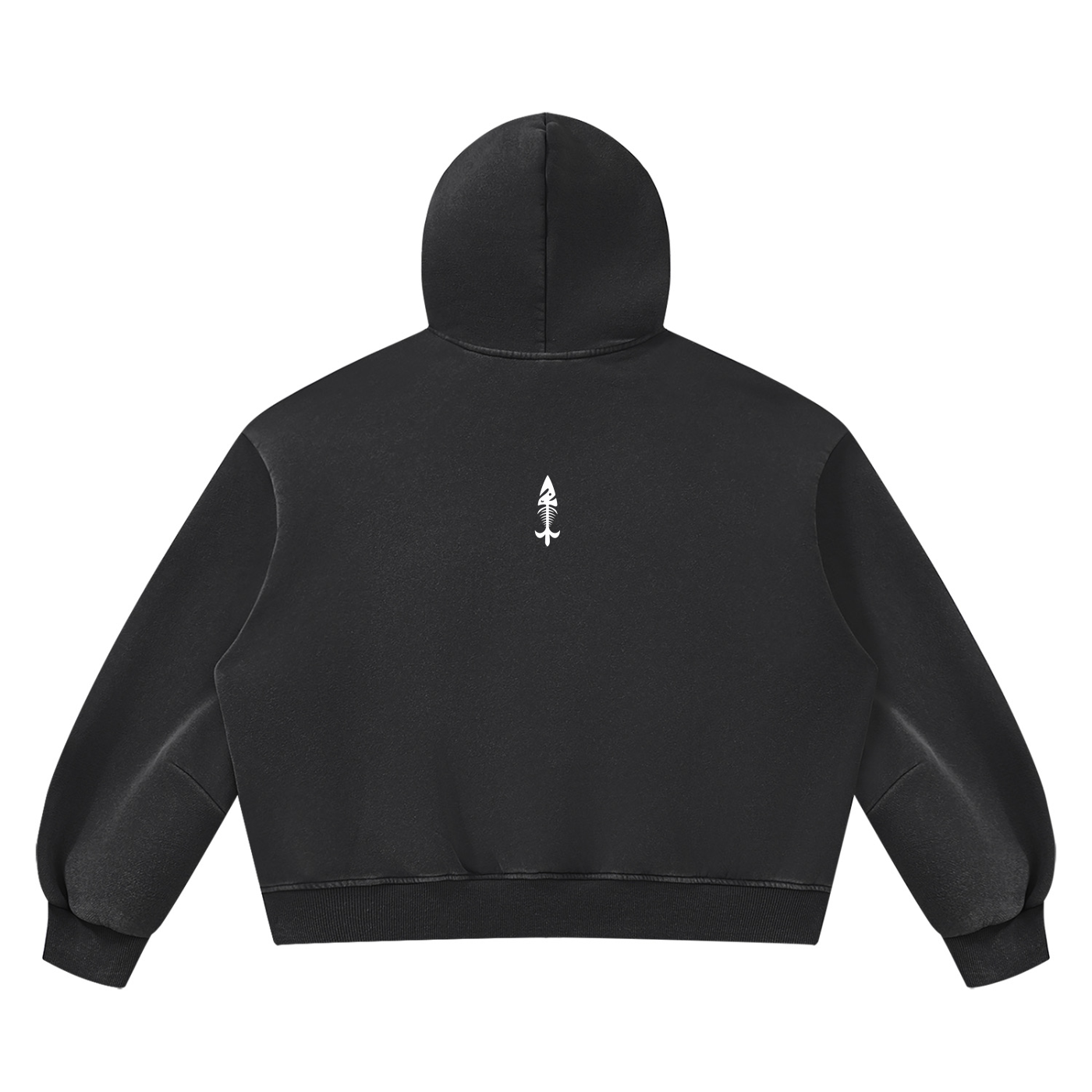 Vintage Wash Boxy Fleece Hoodie