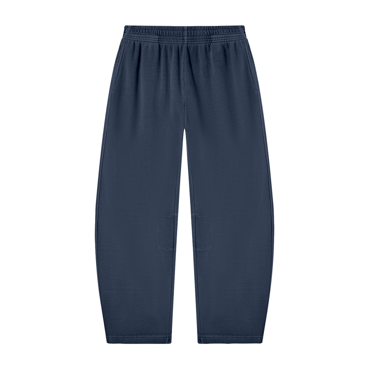 Mens Vintage Washed Barrel Leg Sweatpants