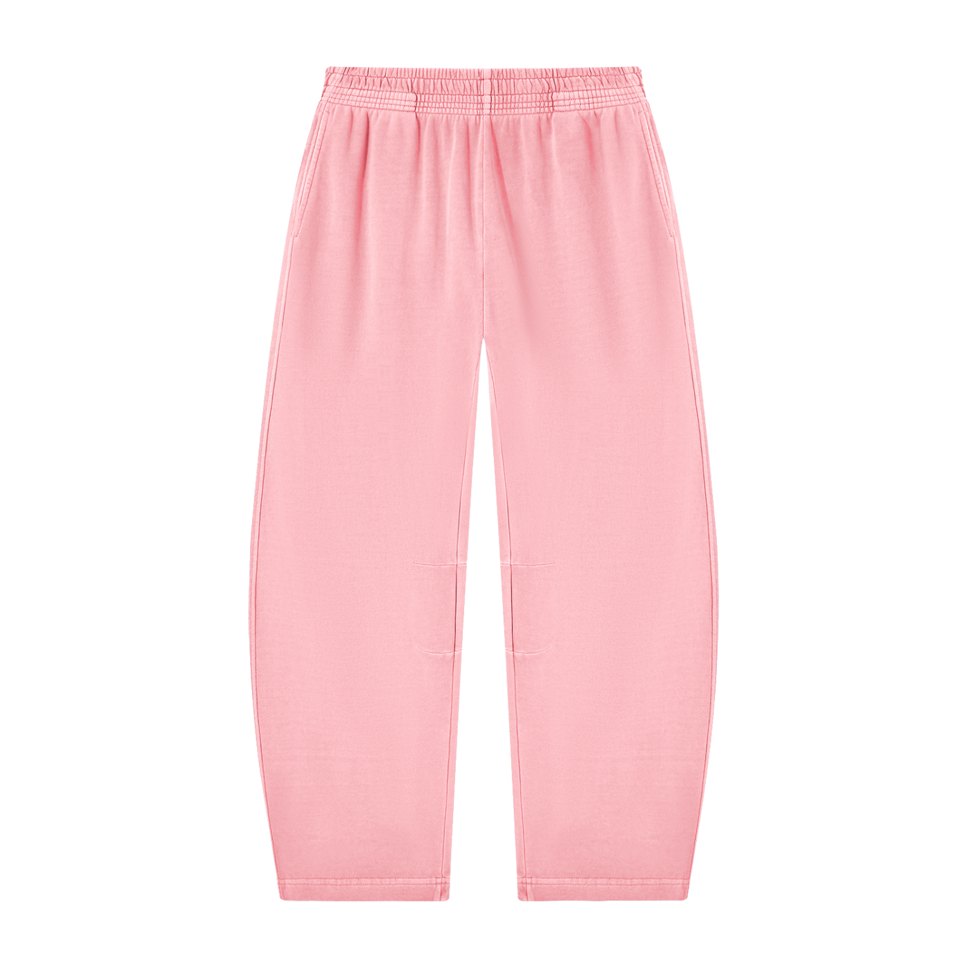 Mens Vintage Washed Barrel Leg Sweatpants