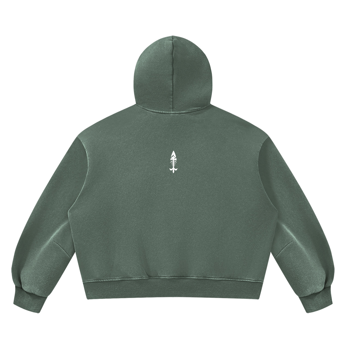 Vintage Wash Boxy Fleece Hoodie